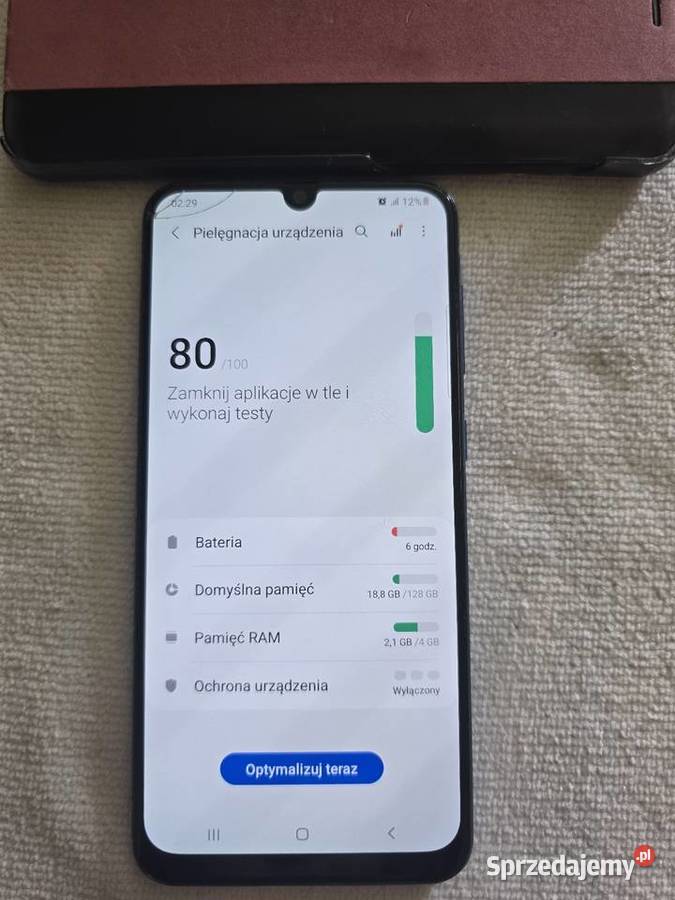 Samsung a50 lekkie pęknięcie Ścinawa
