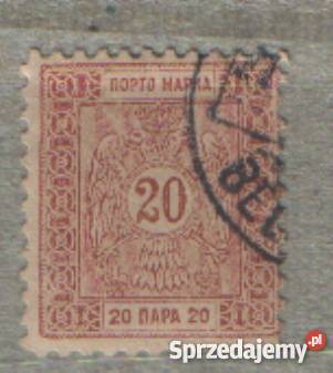 Zn Serbia Porto Mi 3 kas 1895 Filatelistyka Gliwice