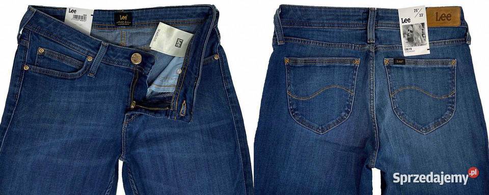 Spodnie damskie Lee Emlyn High Straight W27 L33 Spodnie Pisz