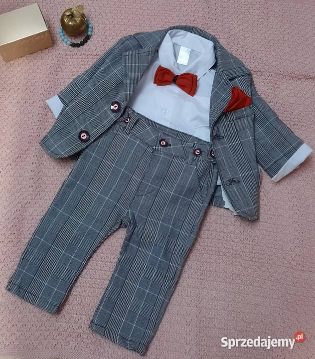 Garnitur szary 4czesciowy chłopca Folletti sprzedam
