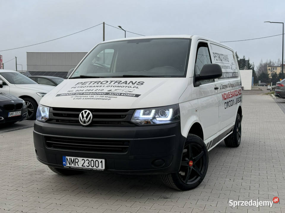 Volkswagen Transporter 20 TDI 102 LED Nawigacja VAT marża Mrągowo