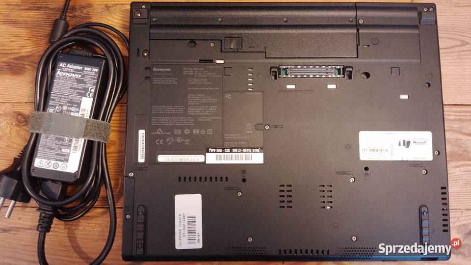laptop Lenovo ThinkPad T60 141 uszkodzony sprzedam