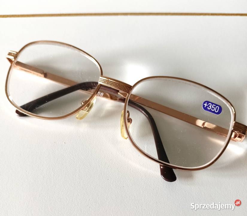 Okulary korekcyjne 350 Szkło z PRLUu vintage Łódź