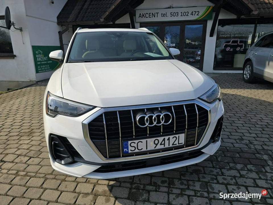 Audi Q3 Quattro 4x4 38 t II 2018 światła do jazdy dziennej Ustroń