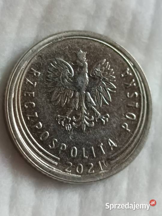 Sprzedam 10 gr 2021 r złe bity rdzeń Numizmatyka Chełm sprzedam