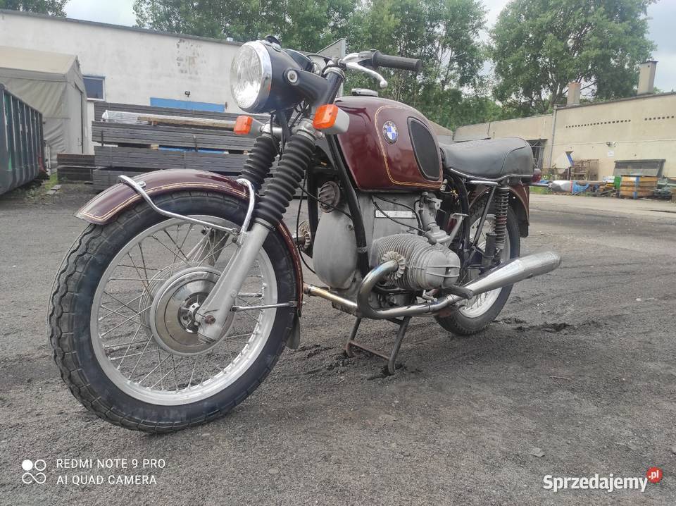 Bmw r755 piekny klasyk wszystko sprawne palaący Leszno