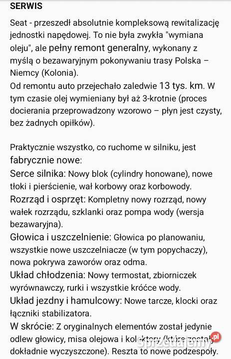 Seat Alhambra Lift 2010r Serwis 7K Zadbany małopolskie