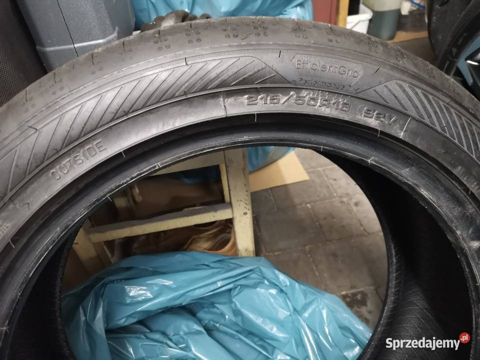 Opony Goodyear Efficientgrip Performance 2 nowe sprzedam