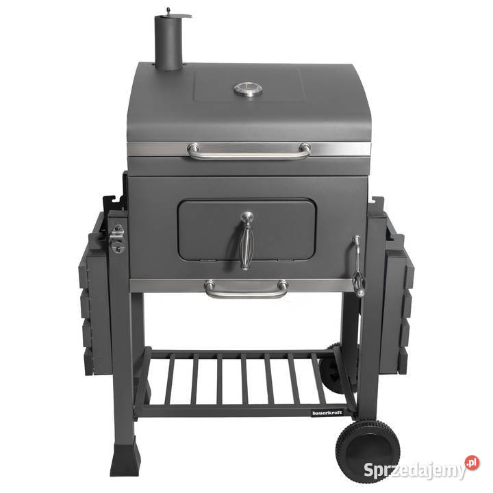 Duży grill węglowy ogrodowy ruszt z pokrywą Grille węglowe Poznań