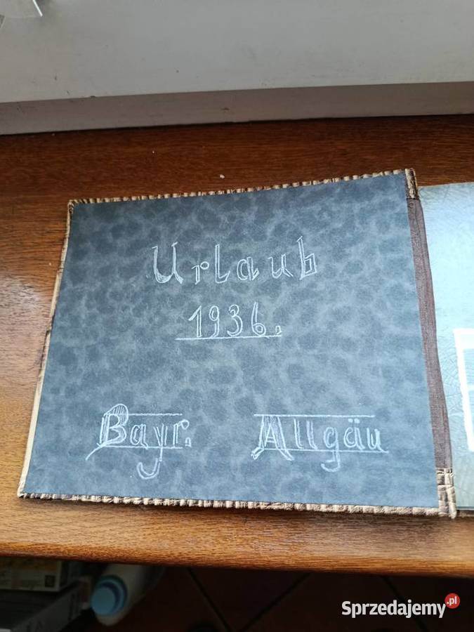 Stary Album ze Zdjęciami dolnośląskie Ząbkowice Śląskie