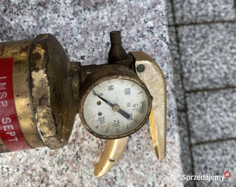 Retro gasnica samolotowa USA Aircraft lata 70 dolnośląskie Bolesławiec