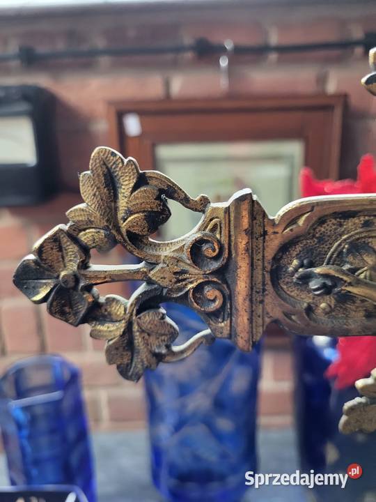 Stary mosiężny krzyż Rybnik sprzedam