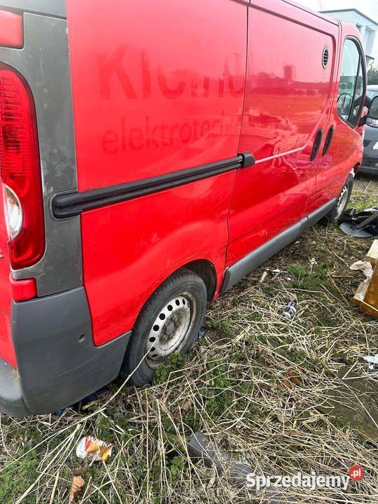 Renault Trafic 2 20 dCi części silnik skrzynia kujawsko-pomorskie Bydgoszcz