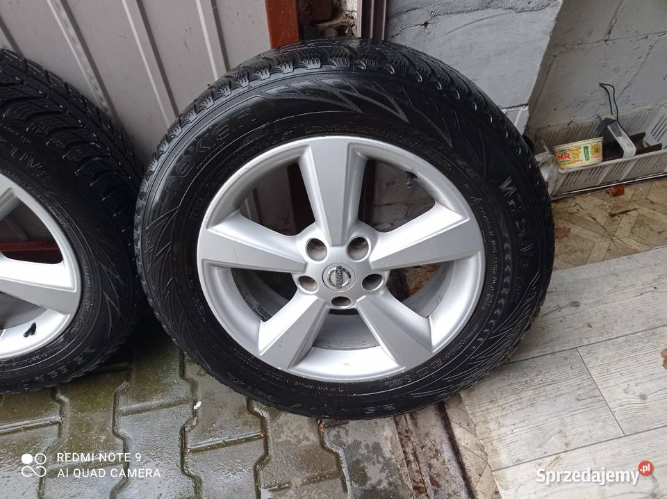 Alufelgi z oponami 5x1143 17 Nissan Qashqai lubelskie Bełżyce
