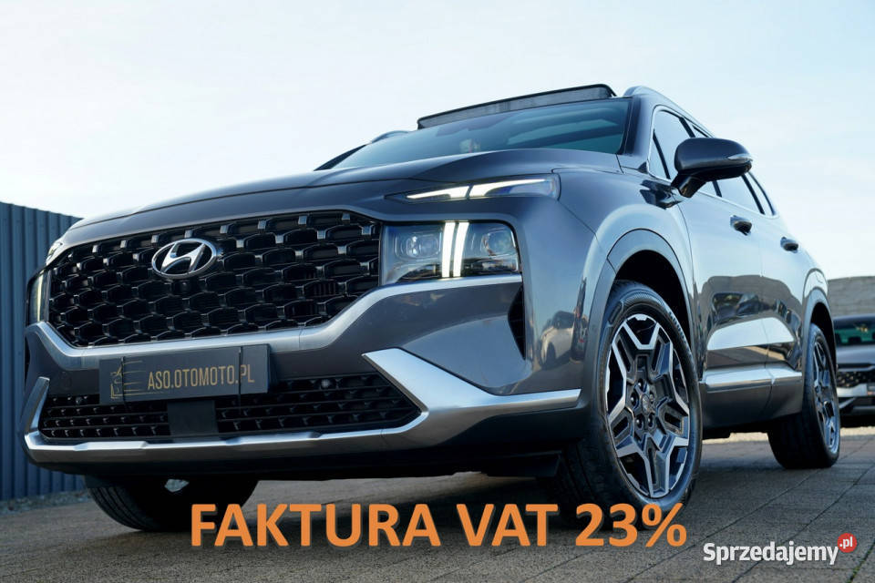Hyundai Santa Fe FUL LED panorama skóra kamery Otmuchów sprzedam
