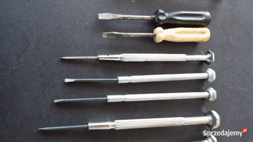 Zegarmistrzostwo Modelarstwo Zestaw śrubokrętów Radzewice
