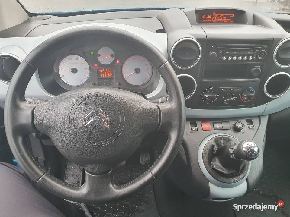 Citroen Berlingo 2012r 16hdi 114 multispace welurowa tapicerka Lipno