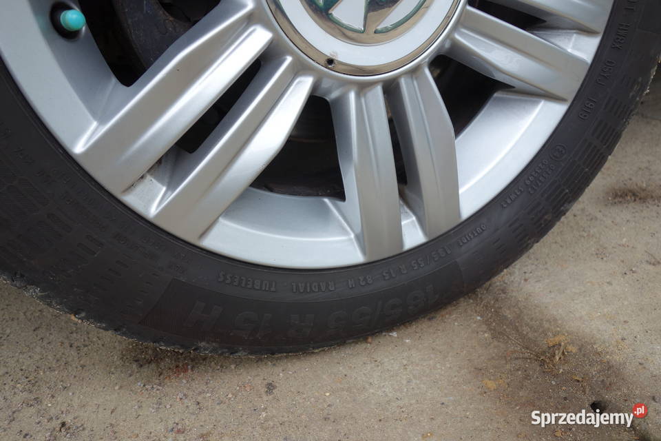 felgi aluminiowe oryginalne VW UP 4x100 Średnica 15" Orzech