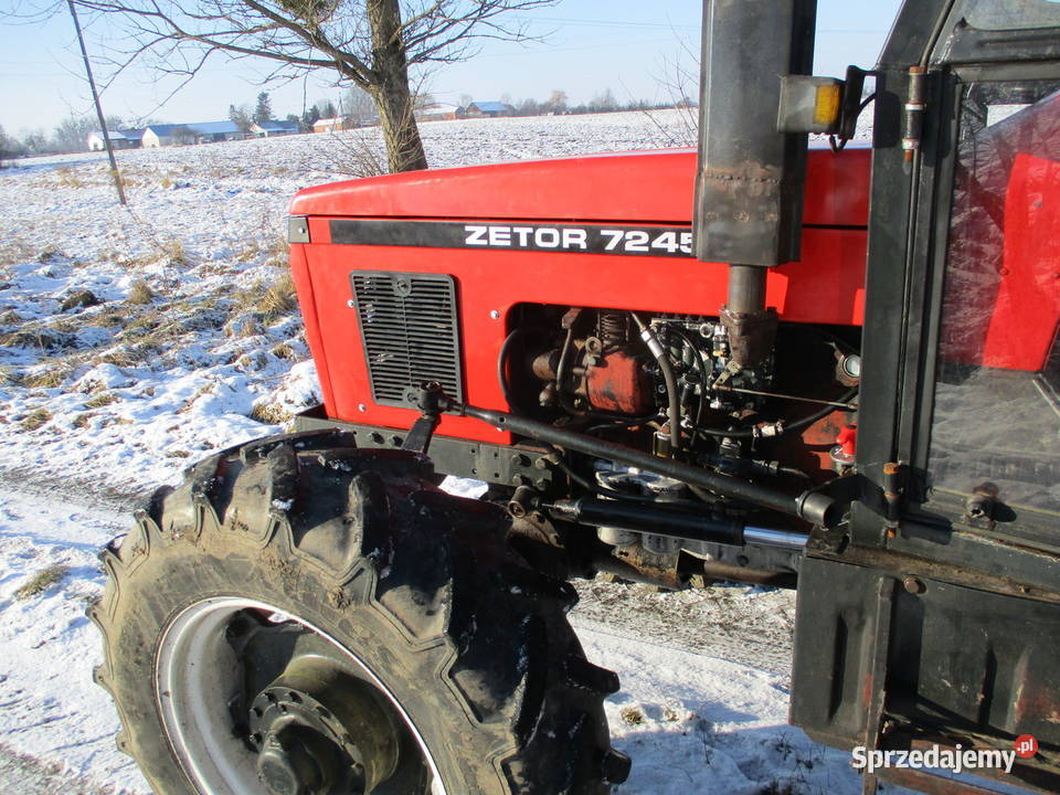 Zetor 7245 4x4 lubelskie Wojsławice