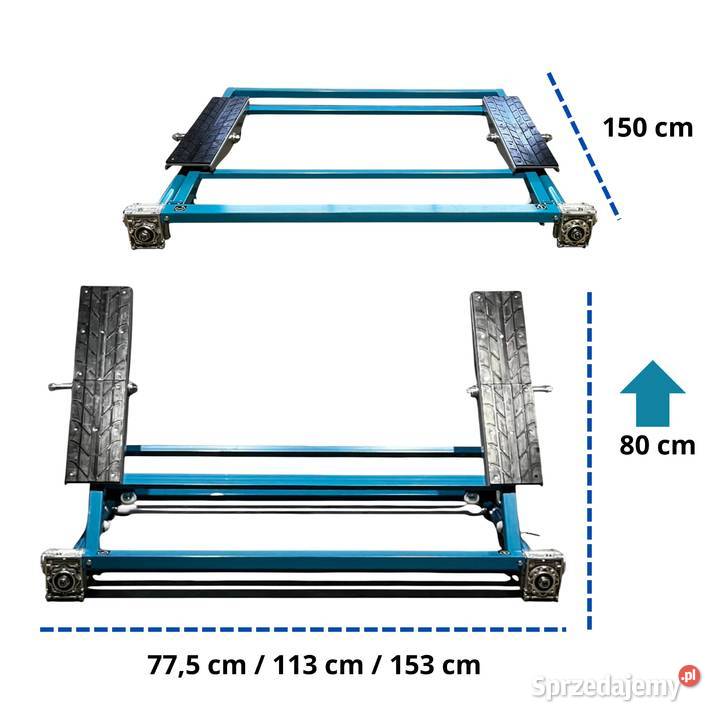 Podnośnik Samochodowy do Warsztatu do 3 Ton Lubań