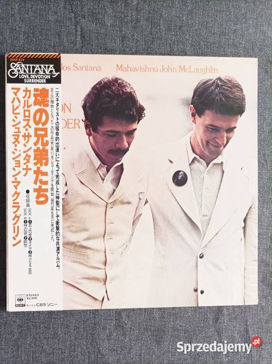 Carlos Santana McLaughlin Love Derotion Warszawa sprzedam
