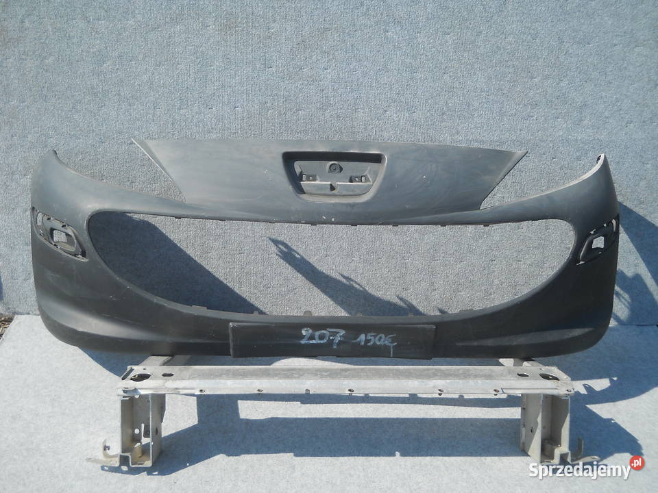 PEUGEOT 207 ZDERZAK PRZÓD PRZEDNI Siechnice