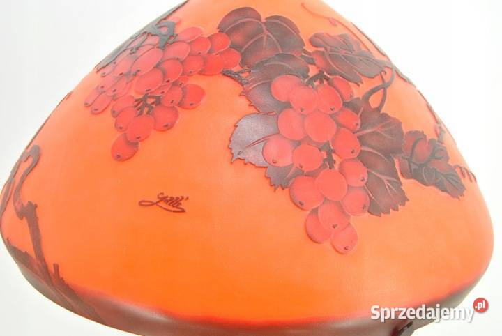 Lampa Stołowa Gabinetowa Biurowa Szkło Emile małopolskie Kraków