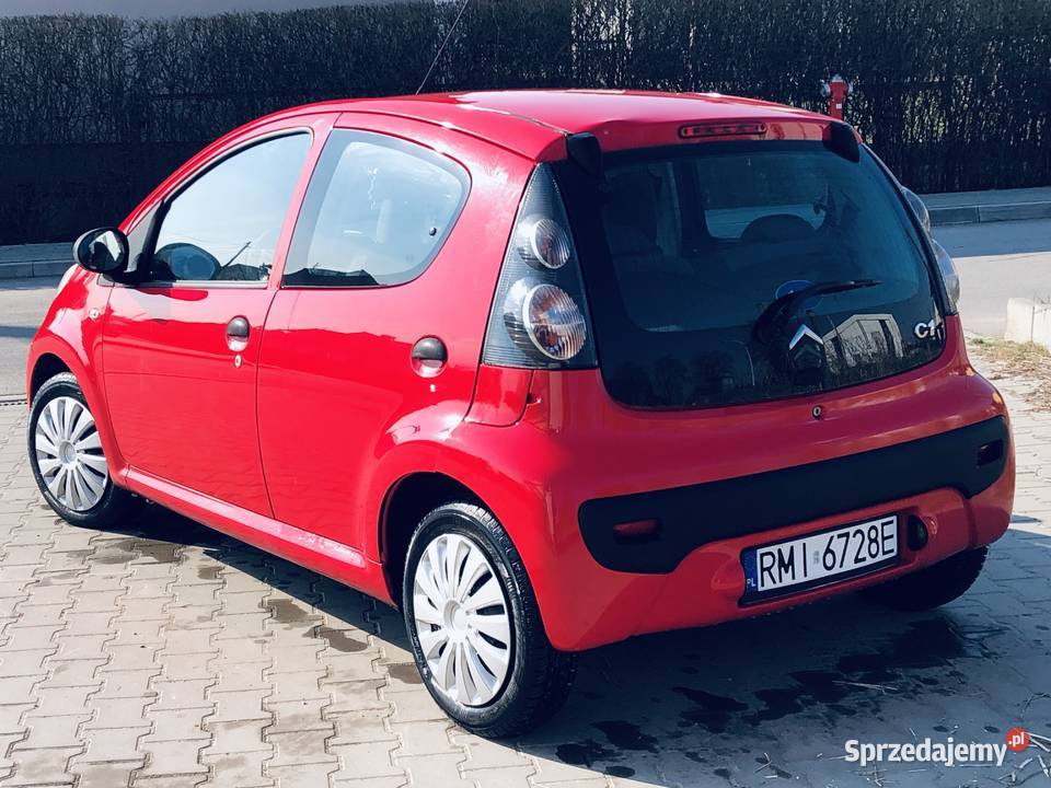 Citron C1 10 VVTi 68 5drzwi czerwień Meksykańska Przeworsk