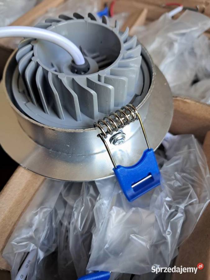 nowe aluminiowe lampy do zabudowy 20 moc 3W Sandomierz