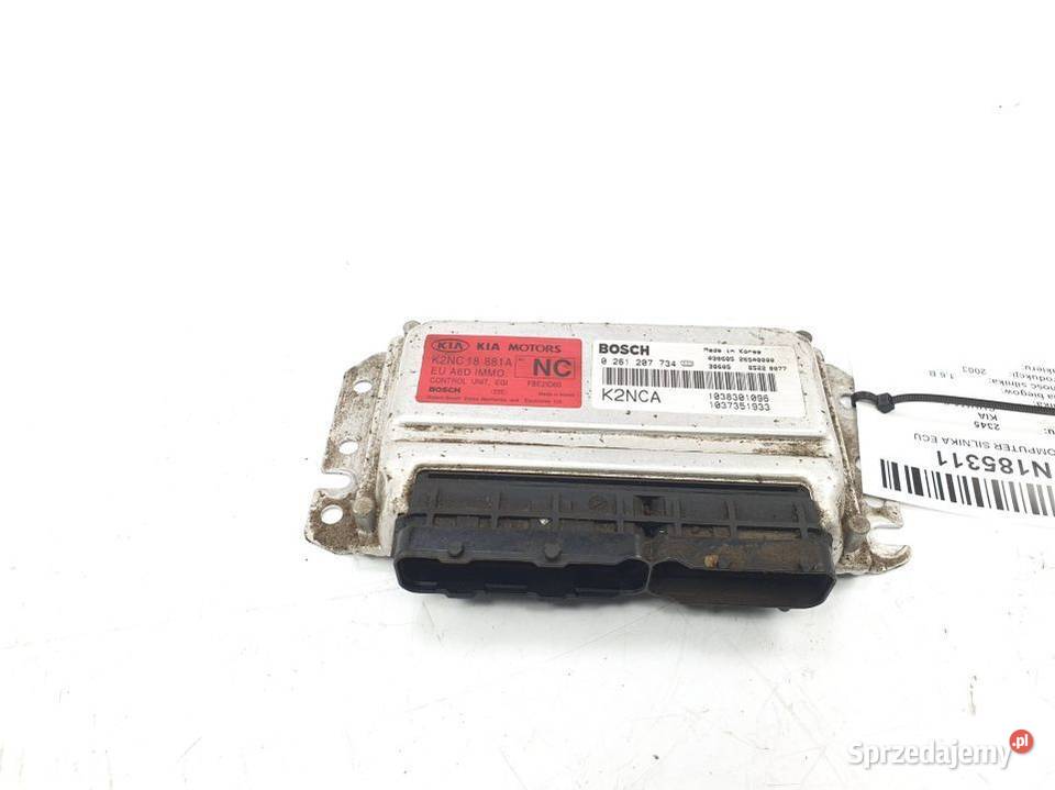 KOMPUTER SILNIKA ECU KIA SHUMA II K2NC 18 881A sprzedam