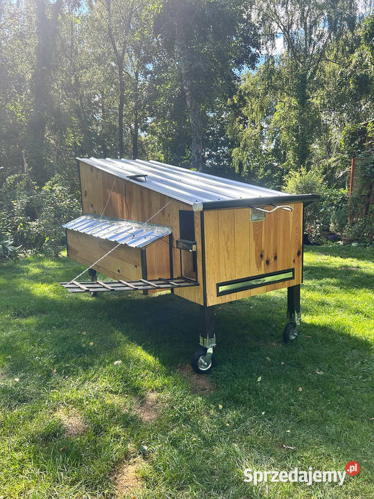 Kurnik ogrodowy mobilny