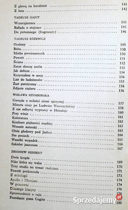 Wiersze polskich poetów współczesnych Ryszard Chełm