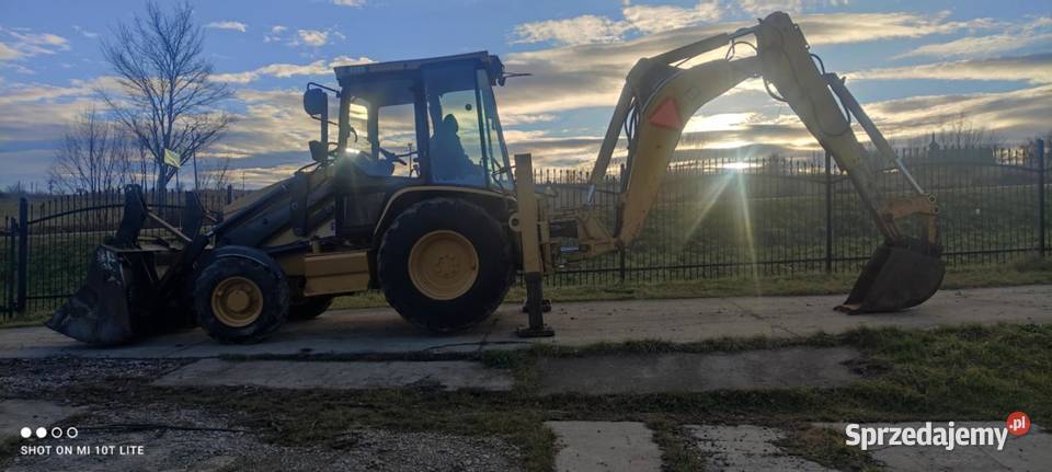 koparkoładowarka cat 428D CATERPILLAR 428 D Rok produkcji 2004 Nowy Sącz
