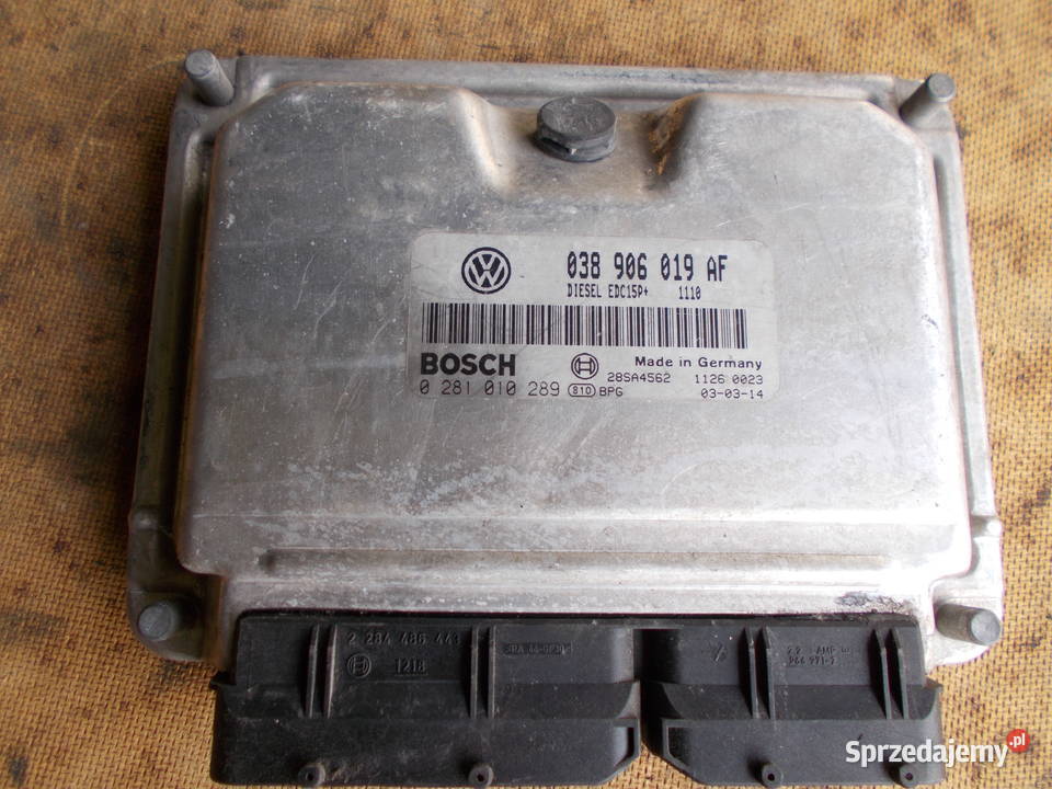 skoda FABIA 19 TDI ATD komputer 038906019AF Zamość