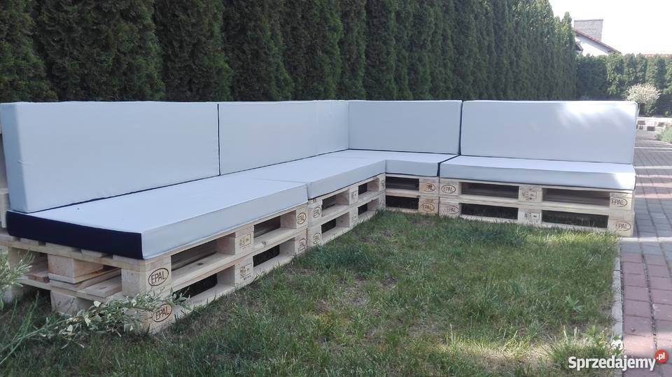 Duży Narożnik z palet EURO meble z palet Leszno Leszno sprzedam
