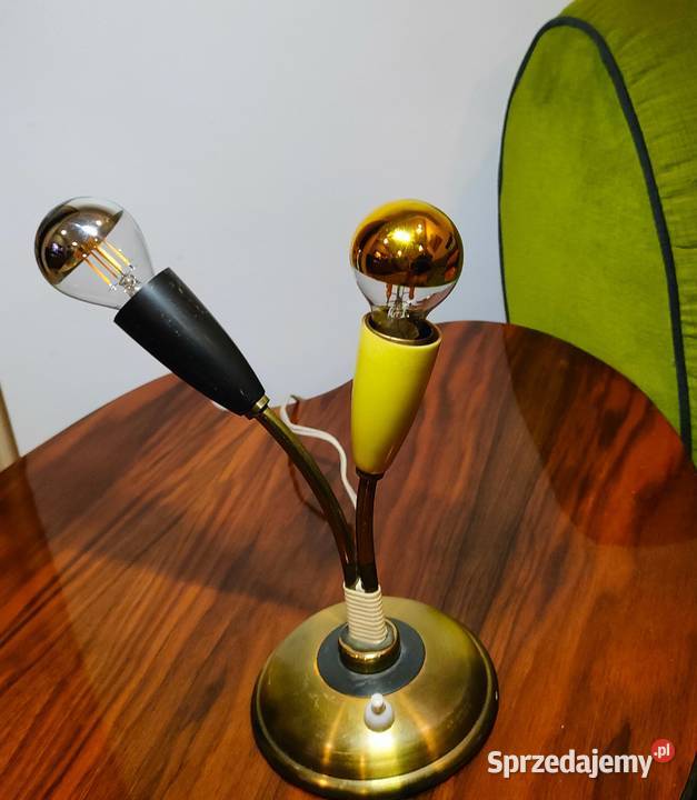 Lampa Stilnovo Rockabilly vintagespace age lata Kalisz