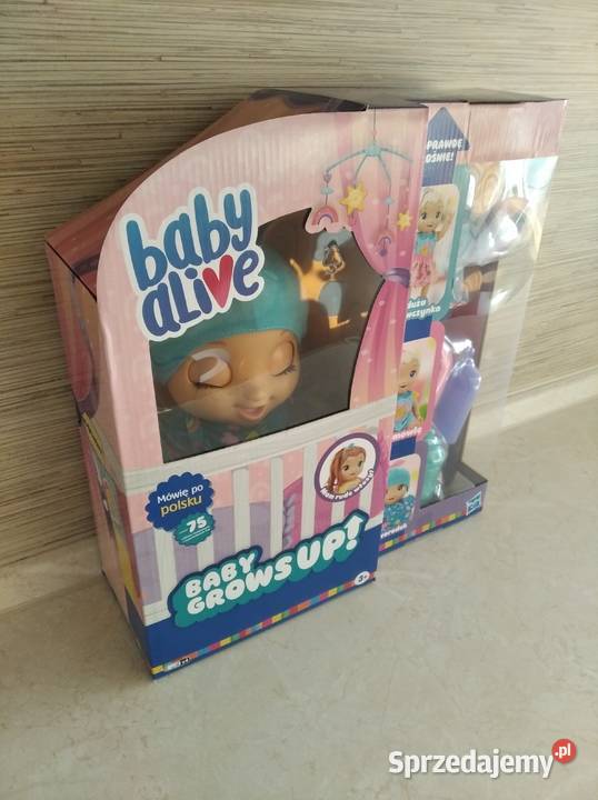 NAJTANIEJ Lalka Baby Alive Naprawdę Rosnę Wersja Hasbro