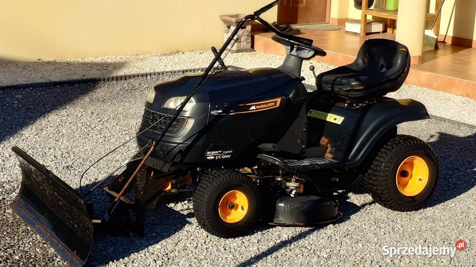 Traktorek ogrodowy McCulloch 135 HP BS pług Dom i Ogród Grodziec