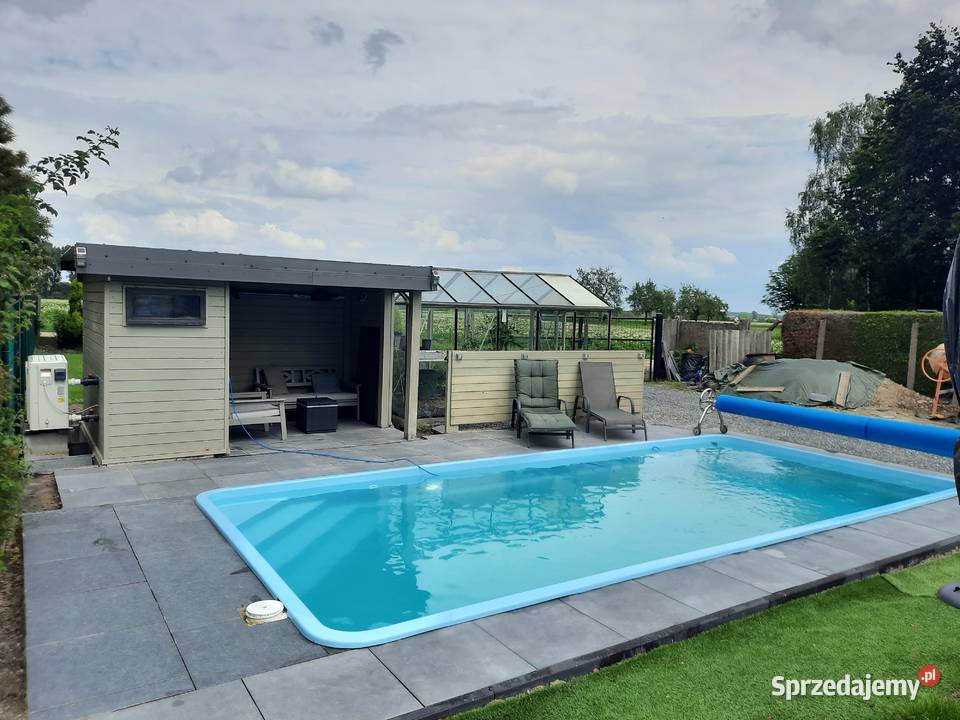 Basen ogrodowy poliestrowy gotowy 5x32x15
