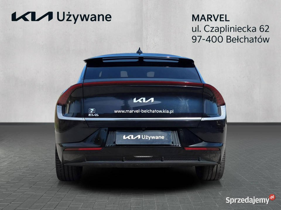 Kia EV6 229 Wersja PLUS Pakiety Serwis ASO Fv23 aluminiowe felgi Bełchatów
