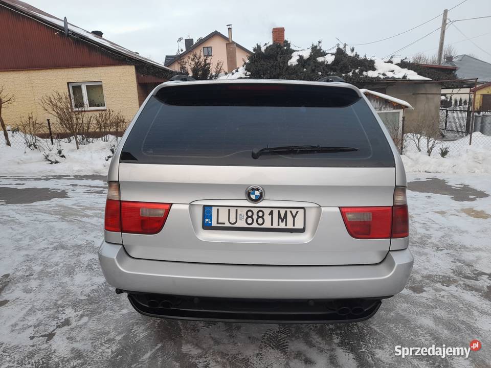 BMW X5 44 z GazemV8286 koninapęd 4x4zadbana Rok produkcji 2001 Siedliszcze-Osada
