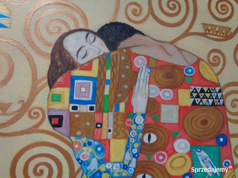 Obraz olejny Drzewo życia Spełnienie Klimt Katowice