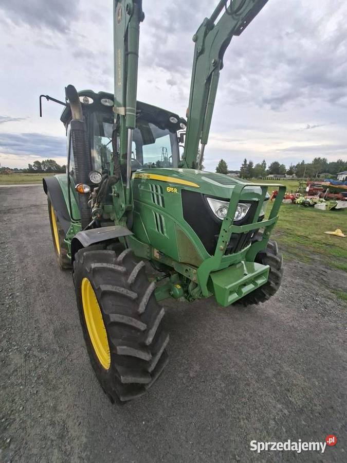 John Deere 6115r 14 r Z Turem JD H 340 moc 115 4 Kabina Czersk sprzedam