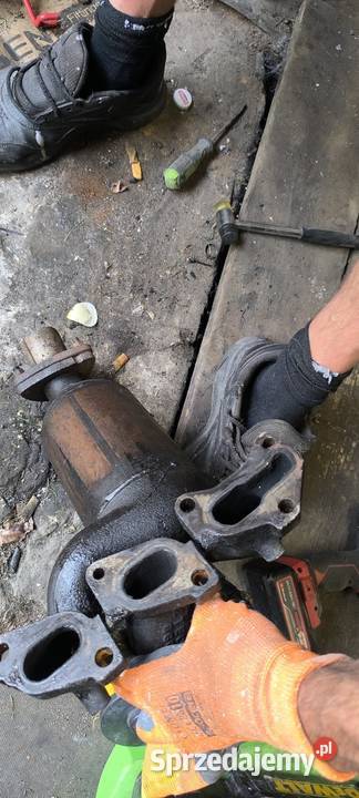 Opel Corsa katalizator z kolektorem wydechowym śląskie Bytom