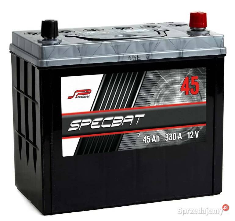 Akumulator SPECBAT 45Ah 350A Japan prawy DARMOWA