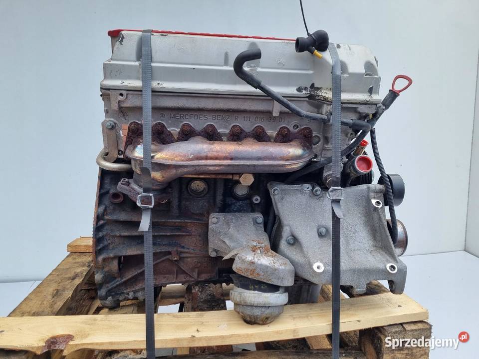SILNIK Mercedes SLK R170 20 KOMPRESSOR 111958 osobowe Części samochodowe Rudka
