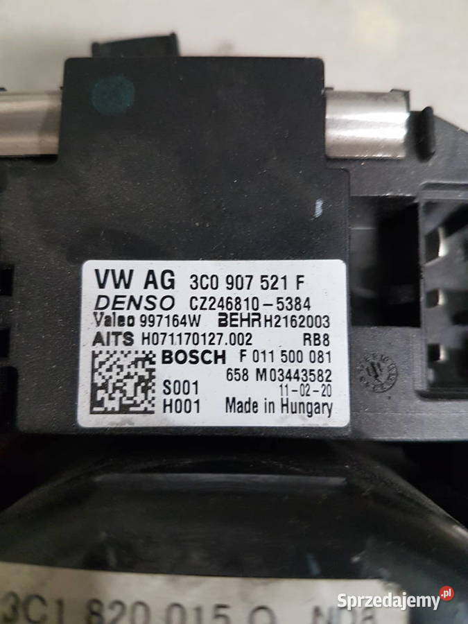 SKODA YETI DMUCHAWA REZYSTOR SILNICZEK Dmuchawy wielkopolskie sprzedam