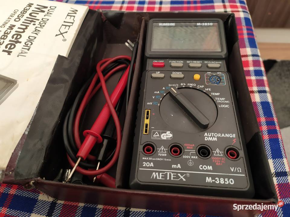 Sprzedam Multimetr M3850 Metexa