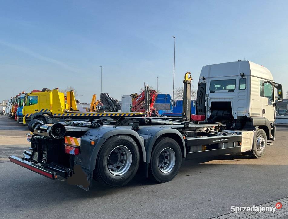 Man Tgs 28460 Eur 6 Hakowiec do pojemnikow Warszawa