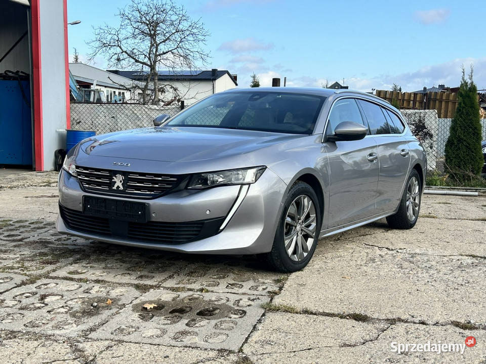 Peugeot 508 prestiżowe kombi z jasnym środkiem asystent pasa ruchu Siedlce